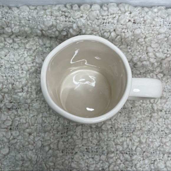 Rae Dunn Wish White & Black Mug - Picture 2 of 6